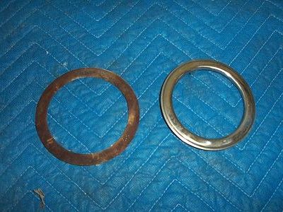 Erie 77 Sight Glass Bezel And Backing Plate