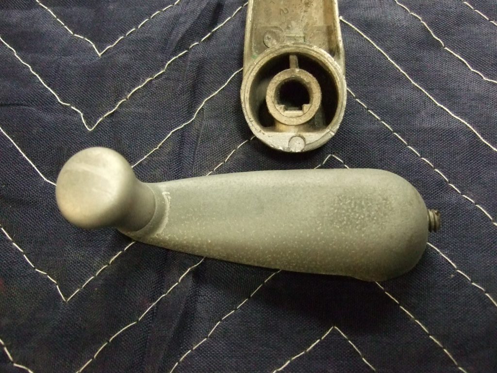 Tokheim 39 Crank Handle, Flat hole