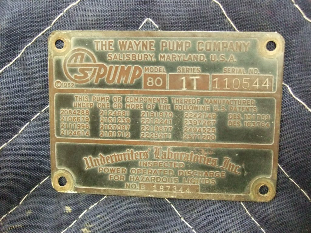 Wayne/MS 80 Brass ID Tag