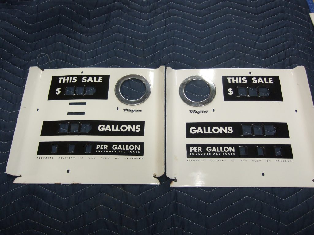 Wayne 100 A & B Face Plates