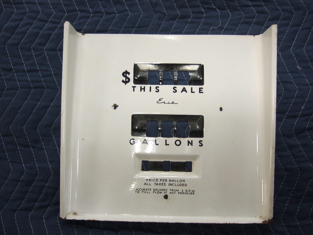 Erie 843 Non Totalizer Face Plate