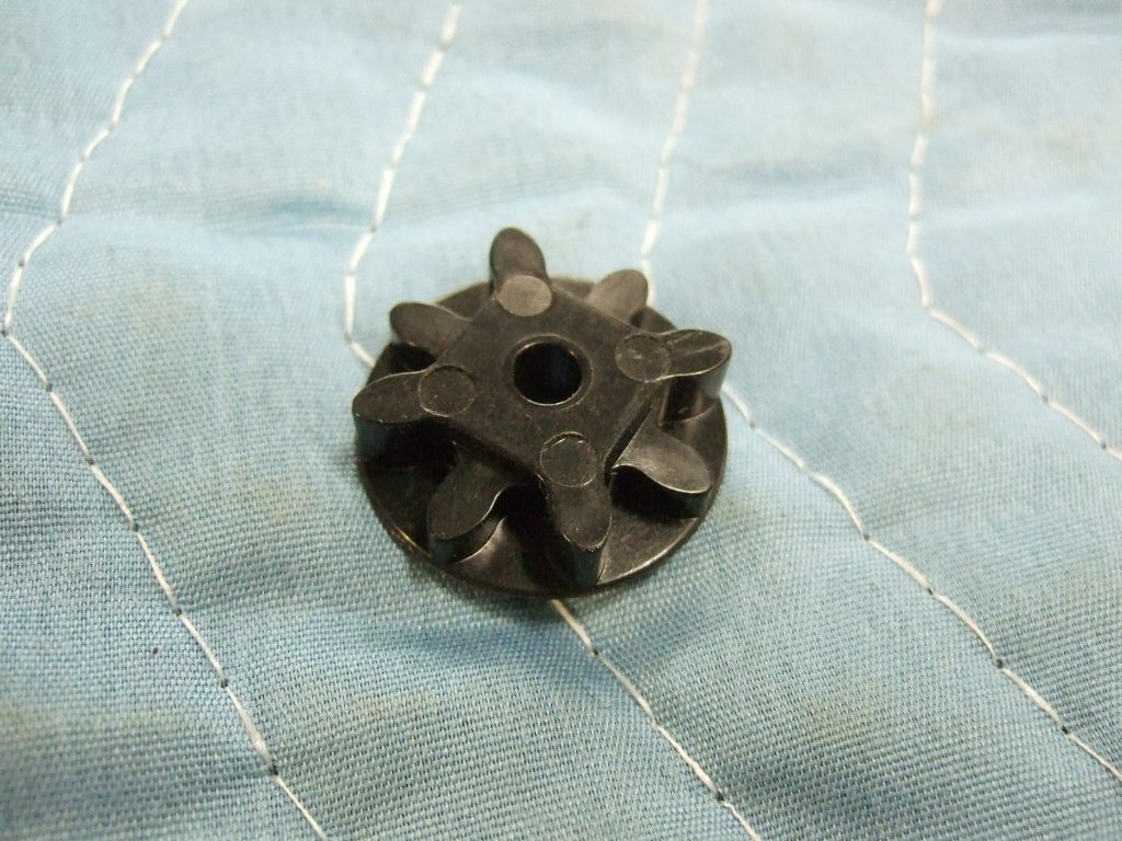 Black Plastic Pinion Wheel