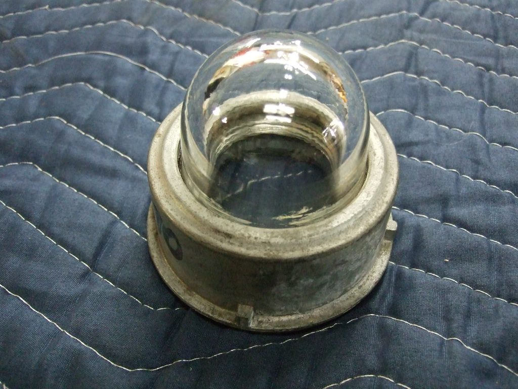 Wayne Sight Glass And Nut, New Old Stock